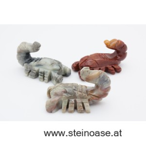Skorpion Speckstein Gr.S
